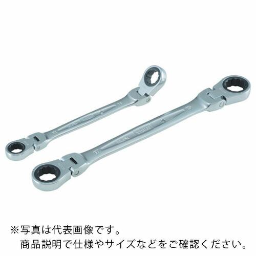 TONE 両首振ラチェットめがねレンチ 17X19 ( RMFW-1719 ) TONE(株) | 