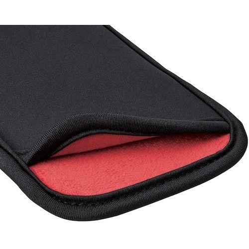 ELECOM スマホ用スリップインポーチ 背面ポケット付き Lサイズ ブラック ( P-05SNCBK ) |  | 03