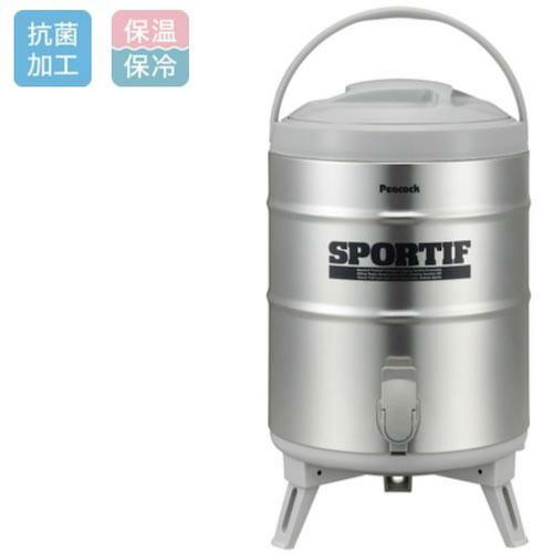 ピーコック魔法瓶 ステンレスキーパー広口タイプ 9.5L シルバー ( INS-100K ) ピーコック魔法瓶工業(株) | 
