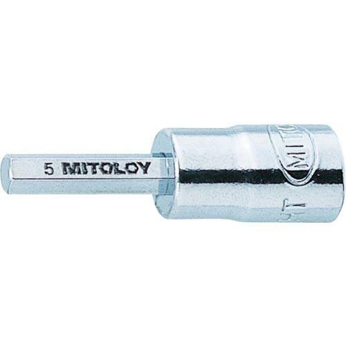 ミトロイ 1/4 ヘックスソケット 2.5mm ( P202.5HT ) 水戸工機(株) | 