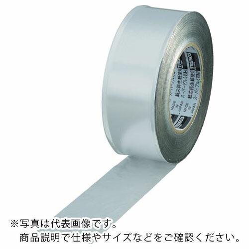 TRUSCO スーパーアルミ箔粘着テープ 75mm×50m ツヤなし ( TRAT75-2 ) トラスコ中山(株) | 