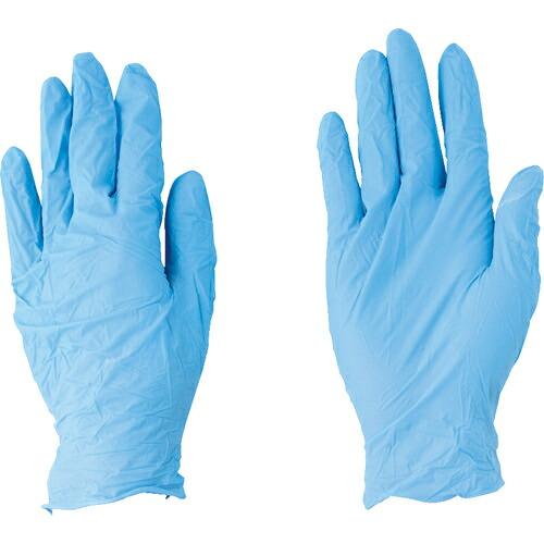 川西 ニトリル使いきり手袋  (100枚入) Mサイズ ブルー ( 2044B-M ) 川西工業(株) | 