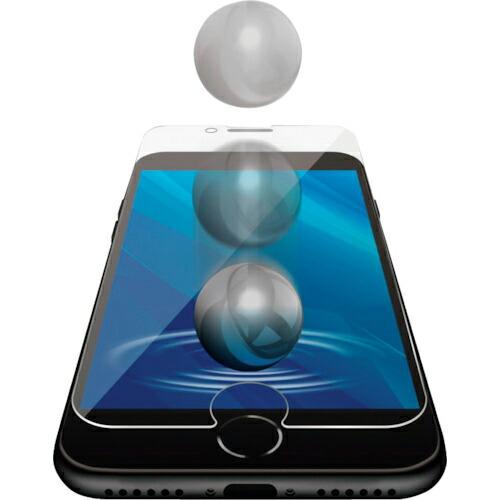 ELECOM iPhoneSE第3世代用ガラスフィルム SHOCKPLOOF BLカット ( PM-A22SFLGZBL ) | 