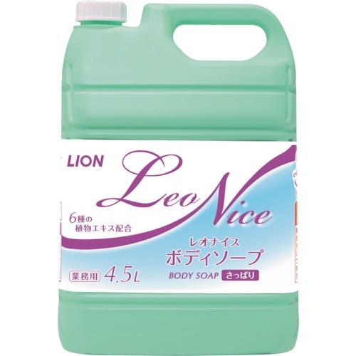 ライオン レオナイス さっぱりボディソープ 4.5L  ( LNSBS45 ) (3本セット) | 