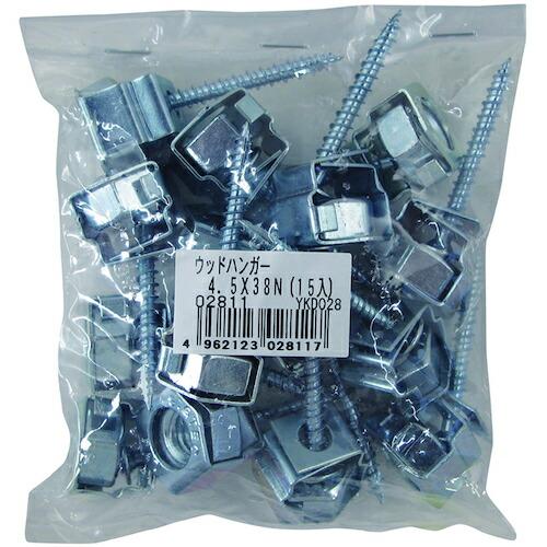 DAIDОHANT ウッドハンガー (木下地) (呼び)M4.5×(長さ)38mm   ( 10102811 ) (株)ダイドーハント (メーカー取寄) |  | 03