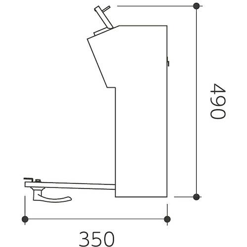 sign ( トレード )　ｃｉｔｙ　かもんポスト　Ｄｅｔａｉｌ（デテール）　ゴールドオレンジＤＴＬ−ＧＯ ( 6300031247 ) (メーカー取寄)_2