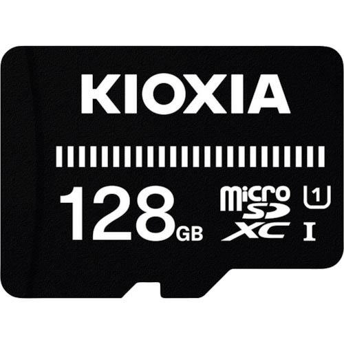 【SALE価格】KIOXIA ベーシックmicroSDメモリカード 128GB KMUB-A128G ( 1001290KMUB-A128G ) キオクシア(株) | 