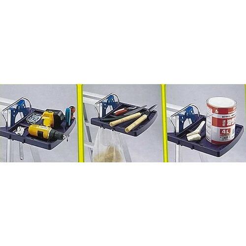 グリーンクロス はしご兼用脚立専用トレー ( 6300033014 ) (株)グリーンクロス (メーカー取寄) |  | 03