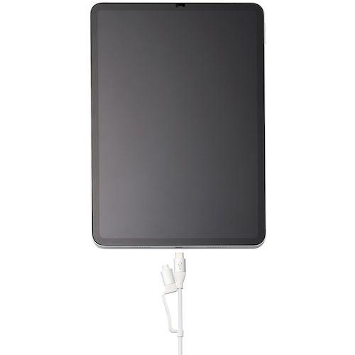 ELECOM 4in1 USBケーブル USB-A+USB-C Micro-B+USB-C USB PD対応 2m ホワイト ( MPA-AMBCC20WH ) |  | 05