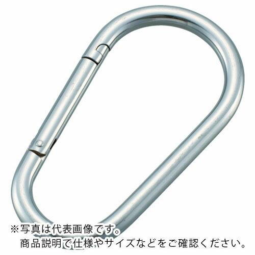TRUSCO ステンレス カラビナジャンボ(環なし) 14mm ( TKBJ-14A ) トラスコ中山(株) | 