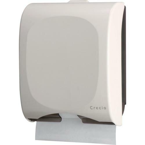 クレシア ペーパータオルケース ハンドタオルディスペンサー スリム400 小判用 ( 04131 ) 日本製紙クレシア(株) | 