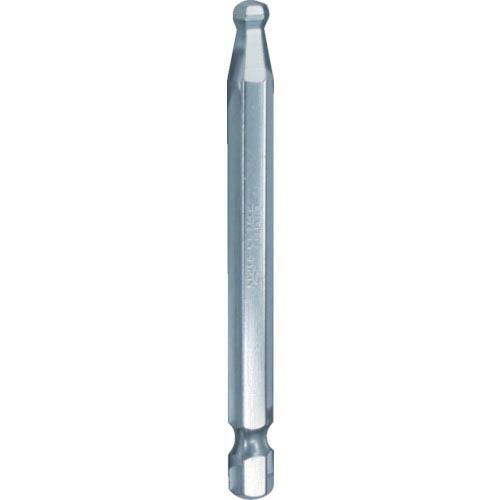 エイト 六角棒ビット テーパーヘッド 対辺6.35mm 溝9mm 単品 対辺寸法5.0mm ( EA-64 5MMX75 ) (株)エイト | 