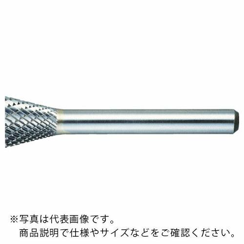 【SALE価格】TRUSCO 超硬バー 逆テーパー型 Φ19X刃長16X軸6 シングルカット ( TB52C190S ) トラスコ中山(株) | 