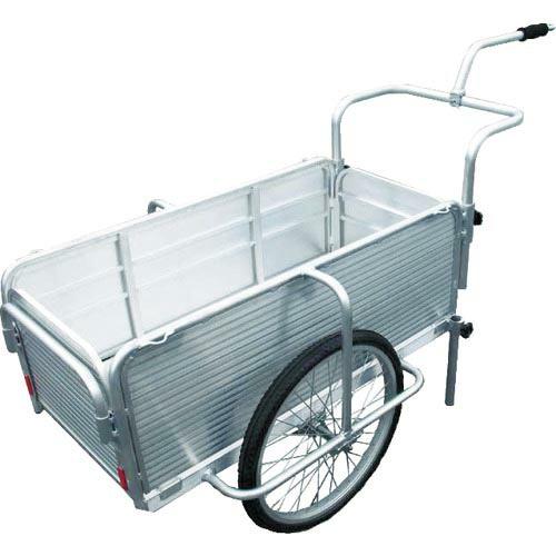 昭和 折りたたみリヤカー 自転車牽引型 1740×670×630 ( SMC-10C ) 昭和ブリッジ販売(株) | 