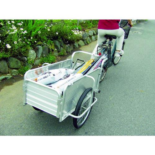 昭和 折りたたみリヤカー 自転車牽引型 1740×670×630 ( SMC-10C ) 昭和ブリッジ販売(株) |  | 04