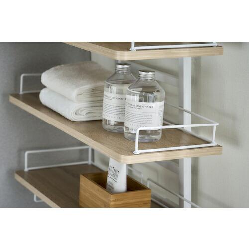 IRIS 102299 つっぱりランドリーラック ホワイト/ライトナチュラル ( TLR-4-W ) |  | 06