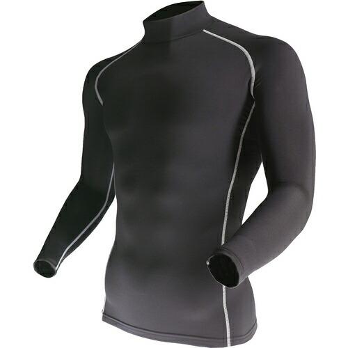 おたふく BTパワーストレッチハイネックシャツ ブラック L ( JW-170-BK-L ) おたふく手袋(株) | 