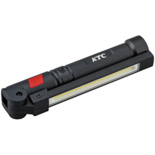 KTC 充電式LED折りたたみライト 明るさ800lm 奥行40×高さ29mm ( AL815W ) 京都機械工具(株) | 