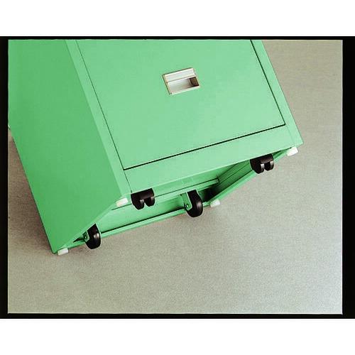 TRUSCO ( トラスコ中山 ) 中荷重作業台（２０００ｋｇ）ＤＷ型 １８００Ｘ９００ＸＨ７４０ ３段ワゴン付 グリーン色 ( RDW-1809UDC111 )の画像