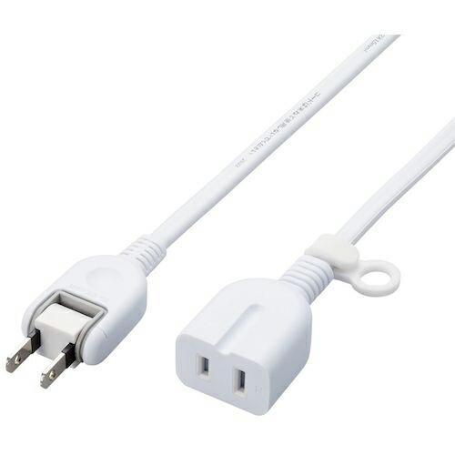 エレコム 延長タップ スタンダード ホコリ防止シャッター付 1.0m ホワイト  ( T-X01-2110WH ) | 