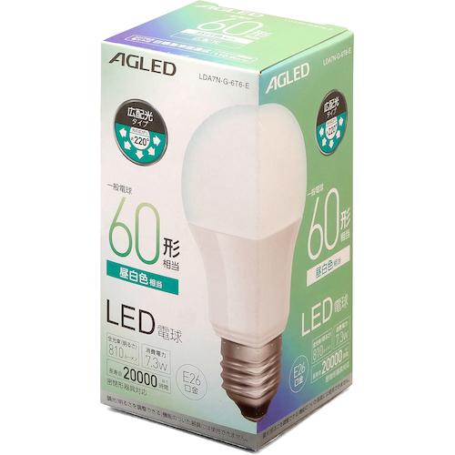 IRIS 522228 LED電球 E26 広配光 60形相当 昼白色 (20000時間) ( LDA7N-G-6T6-E ) |  | 01