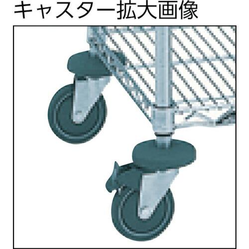 ERECTA ( エレクター )　万能カート　間口９１０ｍｍ×奥行６１３ｍｍ×高さ９６３ｍｍ　３段 ( NBKE-S ) (メーカー取寄)_2