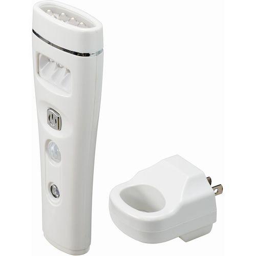 YAZAWA 充電式LED人感明暗センサーナイトライト ( NCHSMN03WH ) |  | 01