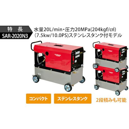 スーパー工業 モーター式高圧洗浄機 SAR-2020N3-50Hz  ( SAR-2020N3 50HZ )｜orangetool｜03