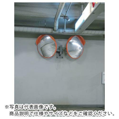 積水 ジスミラー「壁取付型」メタクリル樹脂製 φ800 2面鏡 ( KM800W-YO ) 積水樹脂(株) | 