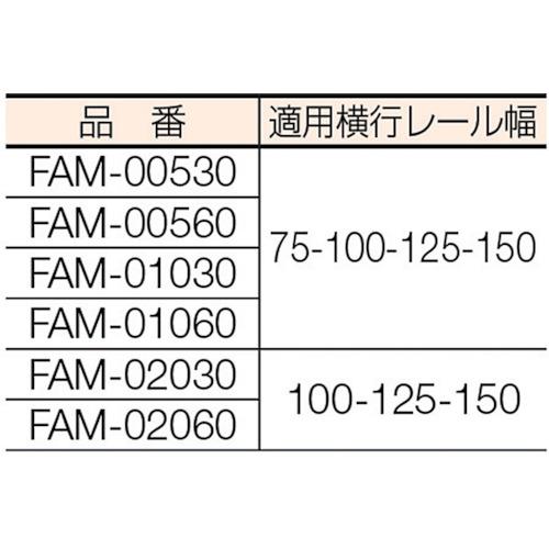 象印 FA型電気トロリ結合式電気チェーンブロック1t・6m (FAM-1  6m) ( FAM-01060 ) 象印チェンブロック(株) |  | 02