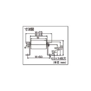 タイヨー ( 太陽工業 )　φ５７．２（２．３）スチールローラコンベヤ　ピッチ７５ｍｍ幅４００ｍｍ ( E5723-400-75-1500 )_2
