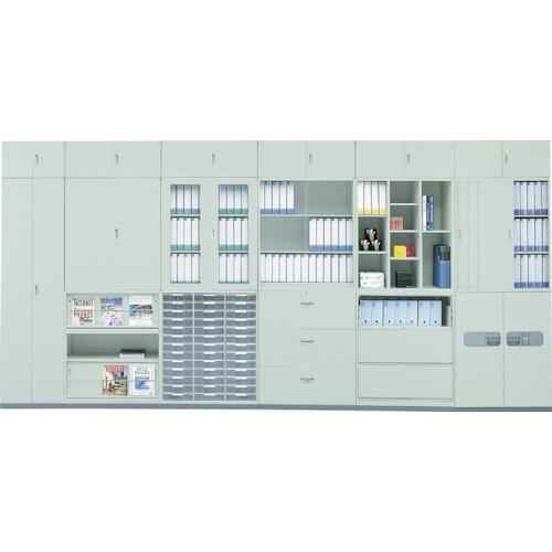 NAIKI ( ナイキ )　収納庫　ＮＷＳ型　トレー書庫　コンビ型・Ａ４　８９９×４００×１０５０ ( NWS-0911ALC-AW ) (メーカー取寄)_1