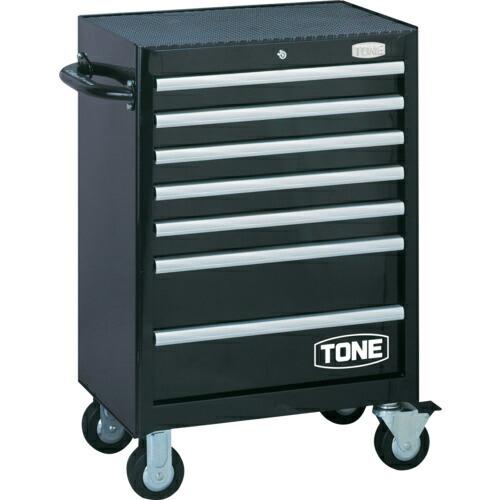 TONE ローラーキャビネット ブラック ( WS207B ) TONE(株) | 