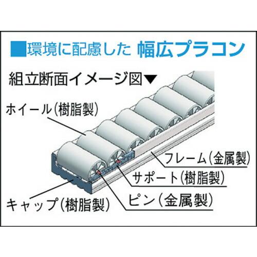 yazaki ( 矢崎化工 )　イレクター　クリフオームプラコンワイド　３ｍ　ＰＷＡ３−３０００　Ｈ５７ ( PWA3-3000H57 )_1