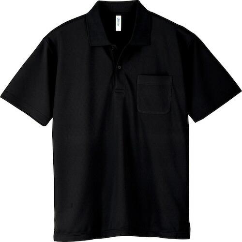glimmer ドライポロシャツー00330-AVP-ブラック-LL ( 00330-AVP-BLK-LL ) トムス(株) | 