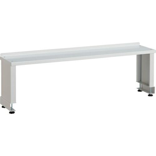 TRUSCO 作業台用上棚 W1200 側面取付型 ホワイト色 ( YUR-1200BW ) | 