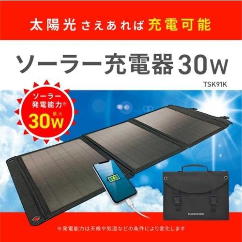tama's ソーラーパネル充電器30W ( TSK91K )_1