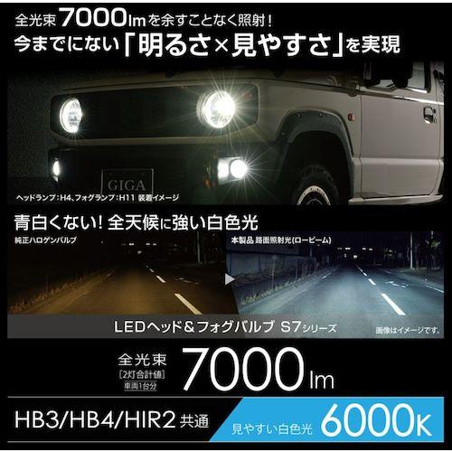 Carmate LEDヘッド&フォグバルブ S7 6000K HB3/HB4/HIR2 ( BW552 ) (株)カーメイト (メーカー取寄) |  | 01