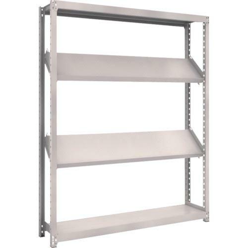 TRUSCO スチールラック M2型棚 1500X300XH1800 4段 傾斜2段 ( M2-6534K2 ) | 