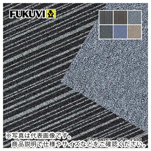 FUKUVI OAフロア用タイルカ-ペットFTC-1338L(500角)16枚入り  ( 608481 )  (メーカー取寄) | 
