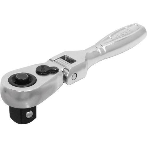 TONE コンパクトショート首振ラチェットハンドル(ホールドタイプ) 歯数72枚 差込角9.5mm 全長90mm ( RH3FCHS ) TONE(株) | 