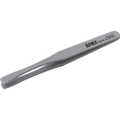 【SALE価格】アネックス プラスチックピンセット 先丸平型 120mm ( 234 ) アネックスツール(株) | 