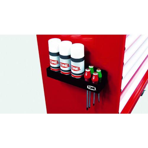 TONE スチール製ワゴン(キャビネットタイプ)用オプション 缶ホルダー(マグネットタイプ) ( SA-MCN ) TONE(株) |  | 03