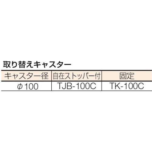 TRUSCO ( トラスコ中山 )　大型ツールワゴン　１１６０Ｘ５５０ＸＨ１０８０　引出１段付 ( NTS-508 )_3