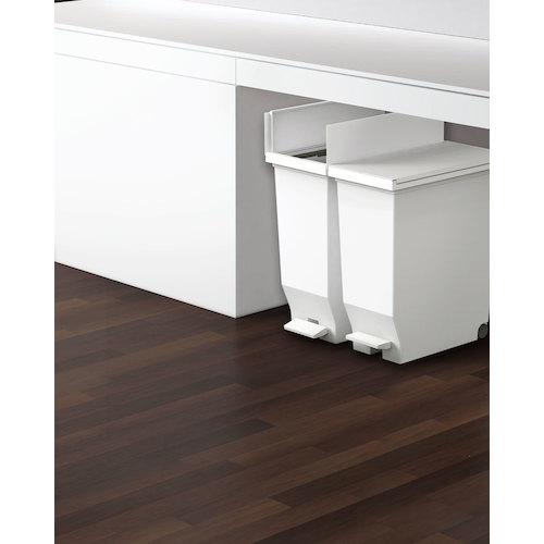 ASVEL エバン 両開きペダルペール30L ホワイト  ( 630392 ) アスベル(株) |  | 01