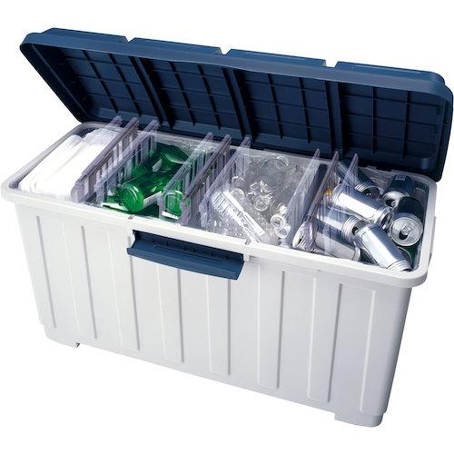 ASVEL 4分別ダストボックス120L ブルー ( 665349 ) : ORANGE TOOL