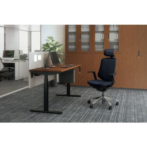 NAIKI ( ナイキ )　事務用チェアー”セリフト”肘なしタイプ ( SLEN512F-PDGR )