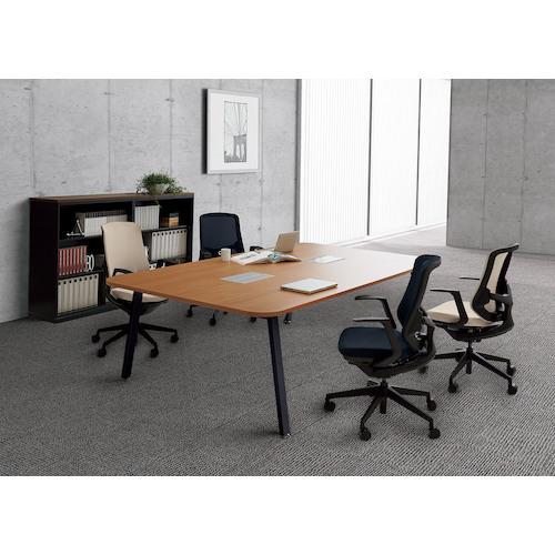 NAIKI ( ナイキ )　事務用チェアー”セリフト”肘なしタイプ ( SLEN512F-PDGR )