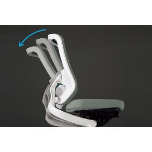 NAIKI ( ナイキ )　事務用チェアー”セリフト”肘なしタイプ ( SLEN512F-PDGR )