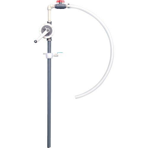 アクアシステム　溶剤・薬品用手廻しドラムポンプ　（樹脂製） ( HRP-25ZM ) (メーカー取寄)